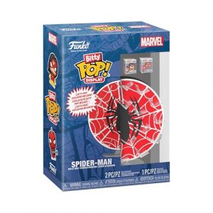 Funko Bitty Pop! Display: Spider-Man Web - 0.9 inch (2.2 Cm) Collectable - Stackable Display Shelf Included - Gift Idea - Party Bags Stocking