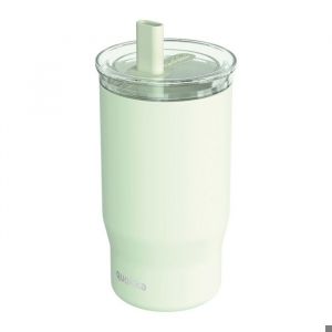 Quokka Bouteille Isotherme 720ml Modèle Mist avec Paille Intégrée Vert