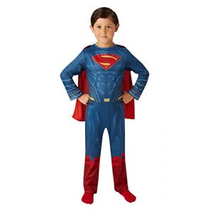 Image de Déguisement cl ique Superman Justice League garçon Taille: 5 à 6 ans (105 à 116 cm)