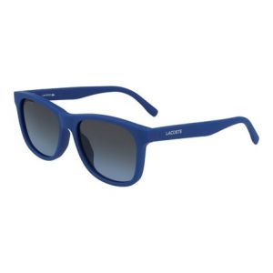 Lacoste Lunettes de Soleil Rectangulaires Beach Pack PET Recyclé Taille Taille unique Bleu