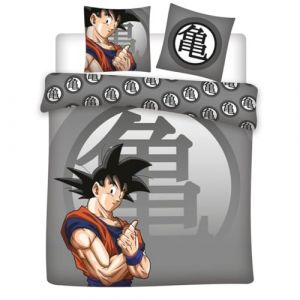 Aymax Parure de lit double réversible Dragon Ball Z - Son Goku