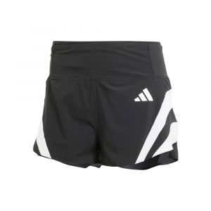 Adidas Adizero Archive 3in Short De Running Femmes - Noir, Taille XL
