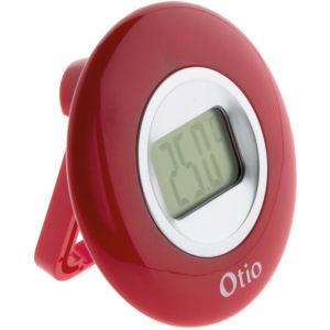 Image de Otio Thermomètre intérieur à écran LCD - Rouge