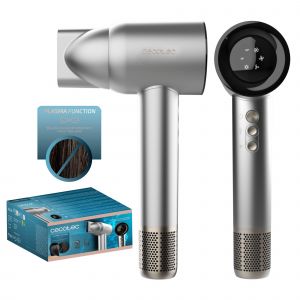 Cecotec Seche Cheveux IoniCare Rockstar Nano IonTech Aluminum. S&egrave;che Cheveux Pliable,2400W, Offrant S&eacute;chage Rapide, Brillance, Et R&eacute;duction Des Frisottis. Design Compact Avec Filtre Facile &Agrave; Nettoyer