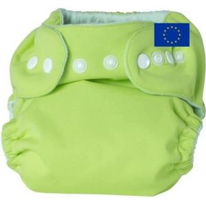 P'tits dessous Couche lavable bébé Sweet Lili, Taille Unique (3-15 kg) - Kiwi