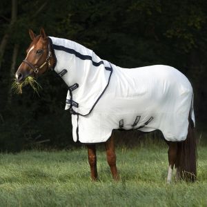 Couverture anti-mouches pour cheval Horseware Rambo Natura