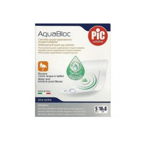 Image de Pic solution Aquabloc Post Op Antibactérien Pansement stérile 10 X 8 Cm 5 Cm 5