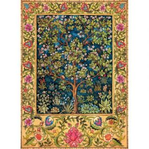 Image de Eurographics Puzzle 1000 pièces : Tapisserie de l'arbre de vie, William Morris