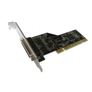 Kalea Informatique Carte Controleur PCI vers Parallèle IEEE1284 - Prise DB25 / pour imprimante ou Scanner - CHIPSET MOSCHIP - Compatible XP/Vista/Seven/Windows 8