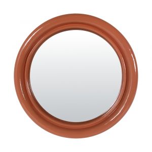 Emde Miroir color rond orange 14,5cm