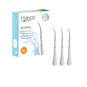Haepi Pack de 3 Tetes de detartrage pour brosse a dents Julia