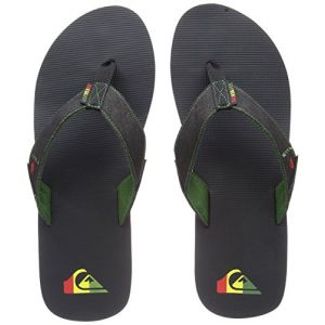 Quiksilver Molokai Abyss, Tongs Homme, Vert (Green/Black/Green-Combo Xgkg), 42 EU