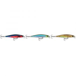 Rapala Shadow Rap 07 Leurre avec Hameçons Deux No 8, 0.7m Profondeur de Nage, 7cm Taille, Live Bleak