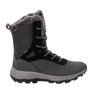 Jack Wolfskin Women's Everquest Texapore Snow High - Chaussures hiver taille 40, gris/noir