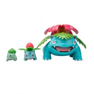 BULBASAUR, IVYSAUR, VENUSAUR MON EVOLUTION MULTIPACK