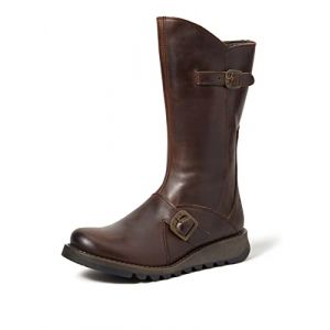 Fly London Mes 2, Bottes Hauts femme, Marron