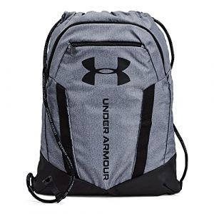 Under Armour ADULT UNDENIABLE SACKPACK, PITCH GRAY MEDIUM HEATHER (01