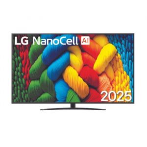 LG NANOCELL 2025 75NANO81A6A 189cm 4K HDR10 60Hz Couleurs Pures webOS 25