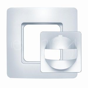 Image de Esylux Cadre pour le d&eacute;tecteur de mouvement MD 180i R/T blanc de s&eacute;curit&eacute;