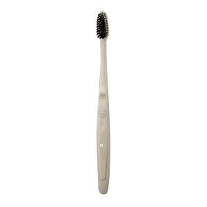 Bioseptyl Brosse à dents adulte plastique recyclé recyclable Souple Grise