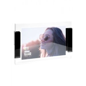 Deknudt Cadre Photo S58se2 - Résine - Plexi Transparent 2x9mm 10x15 Transparent