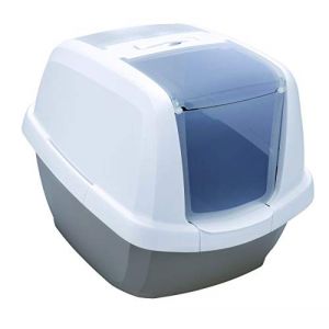 Imac Maddy liti&egrave;re Taupe 62 x 49,5 x 47,5 H cm Id&eacute;al pour chats de gros, taille