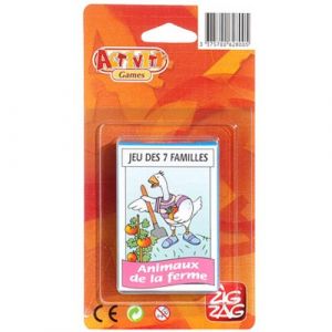 Zig Zag Jeu de 7 familles : Animaux de la Ferme