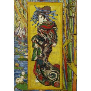 Grafika Puzzle Van Gogh - Courtesan: after Eisen, 1887