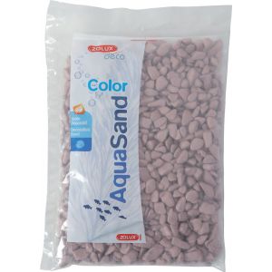 Zolux Sol decoratif pour aquarium 1kg rose