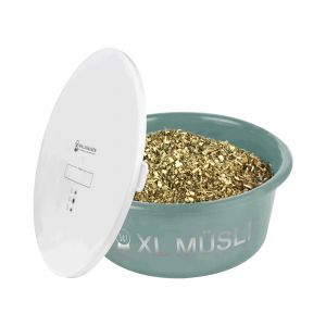 Image de Waldhausen Mangeoire cheval pour muesli avec couvercle XL