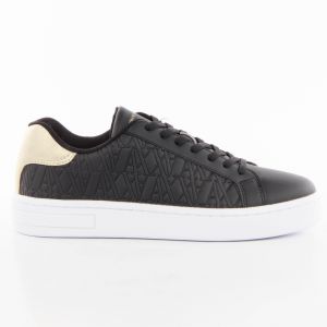 Armani Exchange Basket Geo AX Femme Noir