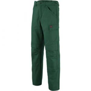 Image de Lafont Pantalon de travail coton majoritaire BASALTE Taille:2XL - Vert Bouteille