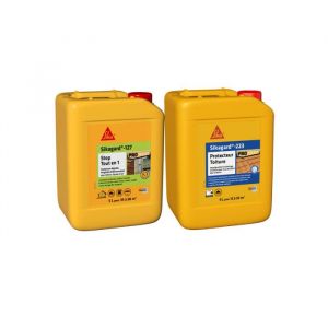 Sika Pack Traitement et Protection Toiture gard-127 Stop Tout en 1 5L gard-223 Protecteur Toiture 5L