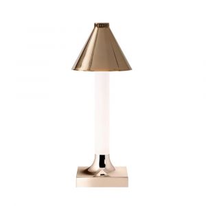 Kartell Lampe de table GOODNIGHT CAP BATTERY (Cuivre Brillant - PMMA, ABS et PP recyclé)