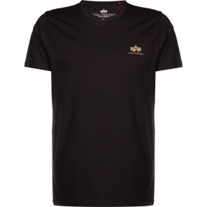 Alpha industries Camo Backprint, taille L, homme, black/woodland