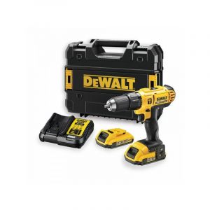 Dewalt Perceuse visseuse à percussion sans fil DCD776D2T 18V XR + 2 batteries 2Ah