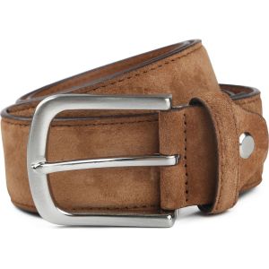 Suitable Ceinture Daim Marron Cognac taille 95