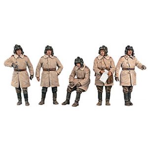Mini Art Figurines Équipage de réservoir soviétique (uniformes d'hiver