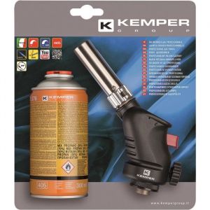 Kemper Lampe a souder allumage auto avec cartouche gaz 300ML 05692