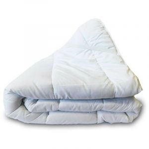 Mortreux Surmatelas blanc &agrave; bouillir 140x190 cm microfibre