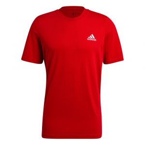 Adidas T-shirt Manche Courte Essentials Embroidered Small Logo XL Scarlet