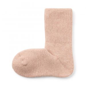 Chaussettes d'int&eacute;rieur en laine m&eacute;lang&eacute;e pour femme