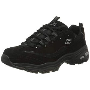 Skechers Dlites Biggest Fan Femme Baskets Mode Noir