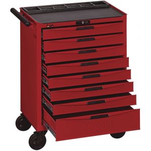 Servante d'atelier rouge 8 tiroirs Teng Tools TCW808N