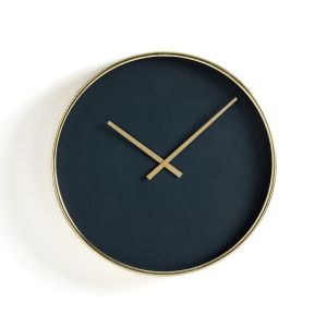 Image de Horloge ronde Ø50 cm, Ora Laiton/Gris Anthracite Taille Taille Unique