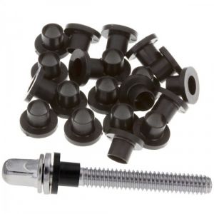 DANMAR PERCUSSION TRW100B RONDELLES NYLON POUR TIRANTS NOIR (X100)