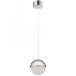 Elstead Kichler Moonlit Plafonnier sphérique LED intégré Chromé poli 3000 K