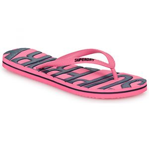 Superdry Tongs VINTAGE VEGAN FLIP FLOP Rose - Taille 40 / 41
