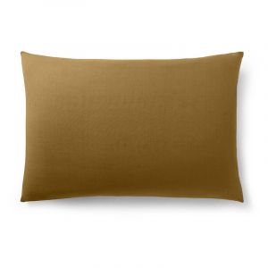 Coton Pur - Taie d'oreiller 100% Coton caramel