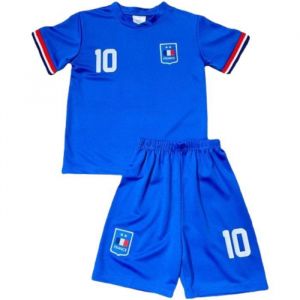 Ensemble De Football Maillot Et Short France Enfant